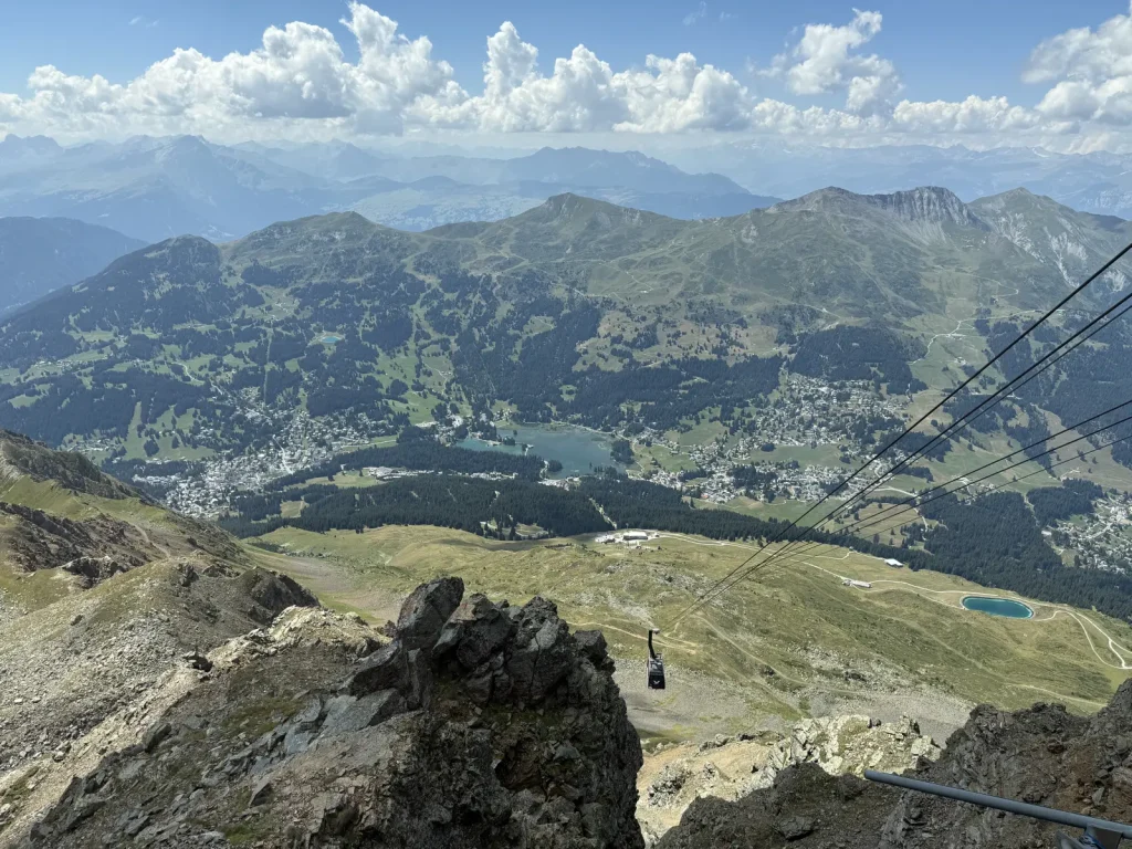Lenzerheide, Parpaner Rothorn Aussicht Gipfel