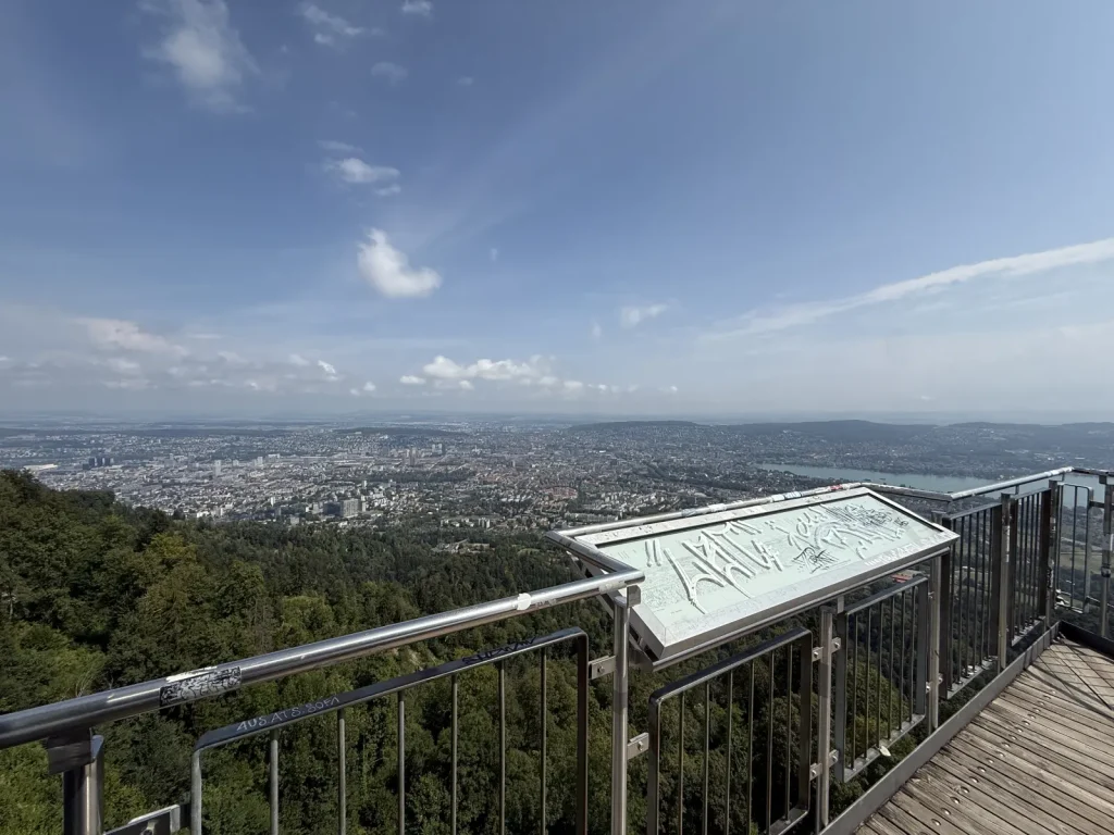 Uetliberg, Aussichtsturm - Top of Zürich